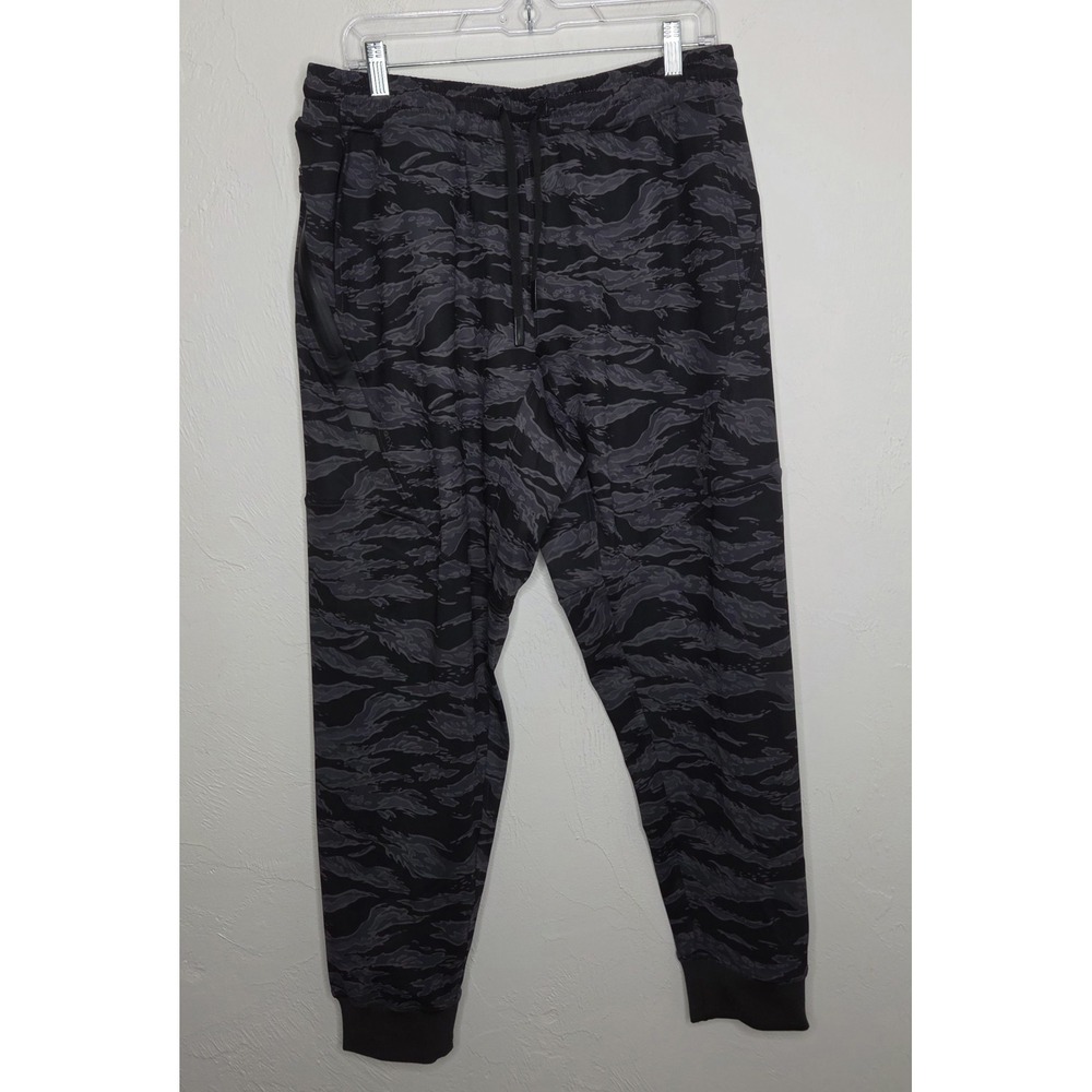 Virus Joggers Mens Size Extra Large XL Ankle Pants Workout Camouflage Gray Black